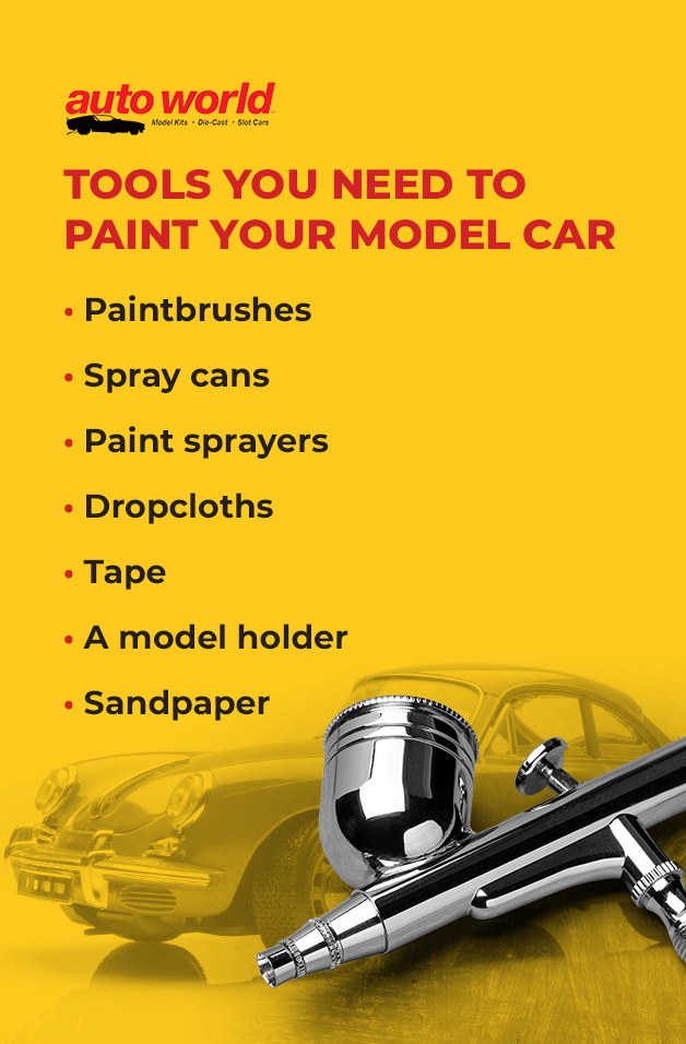 Tools You Need to Paint Your Model Car
