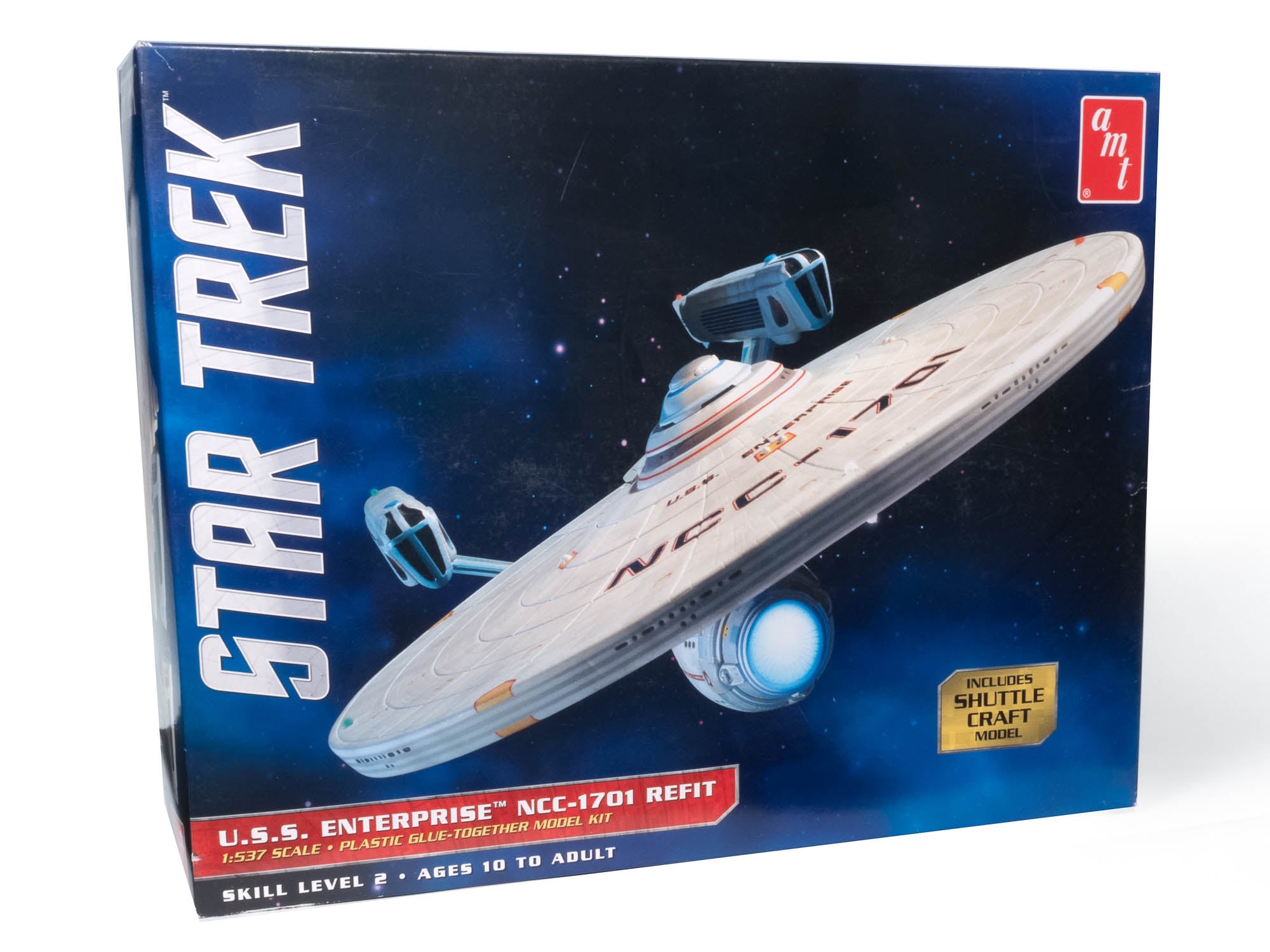 AMT Star Trek USS Enterprise Refit 1:537 Scale Model Kit | Auto