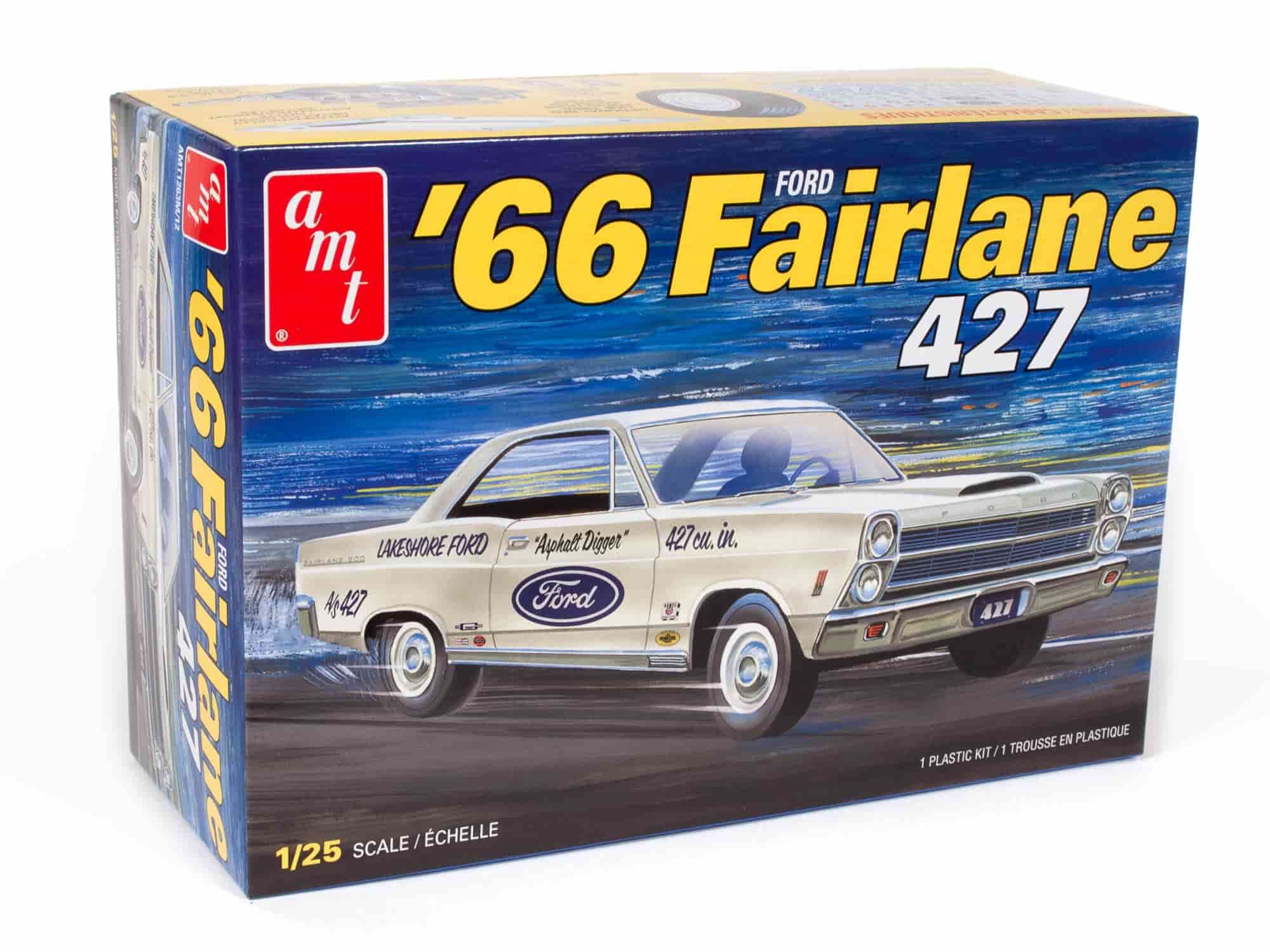 AMT 1966 Ford Fairlane 427 1:25 Scale Model Kit | Auto World Store