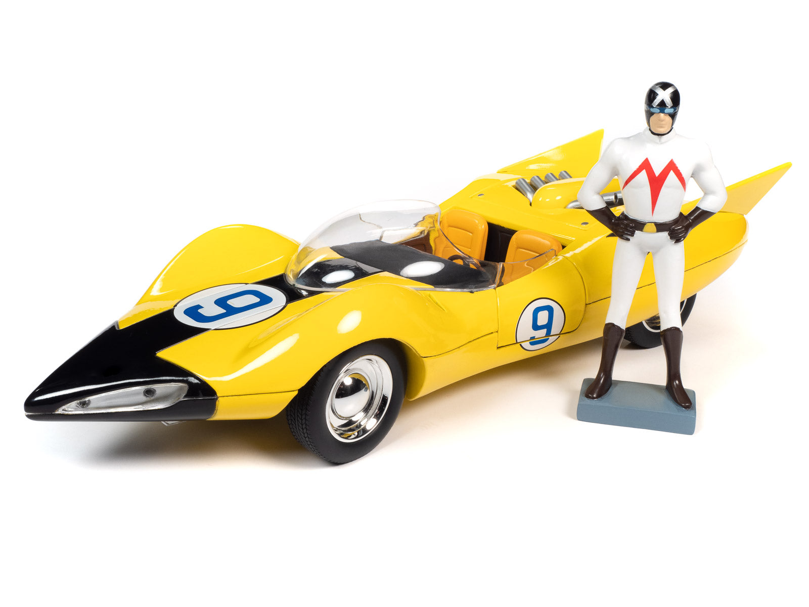 Auto World Speed Racer Shooting Star with Racer X Figure 1:18