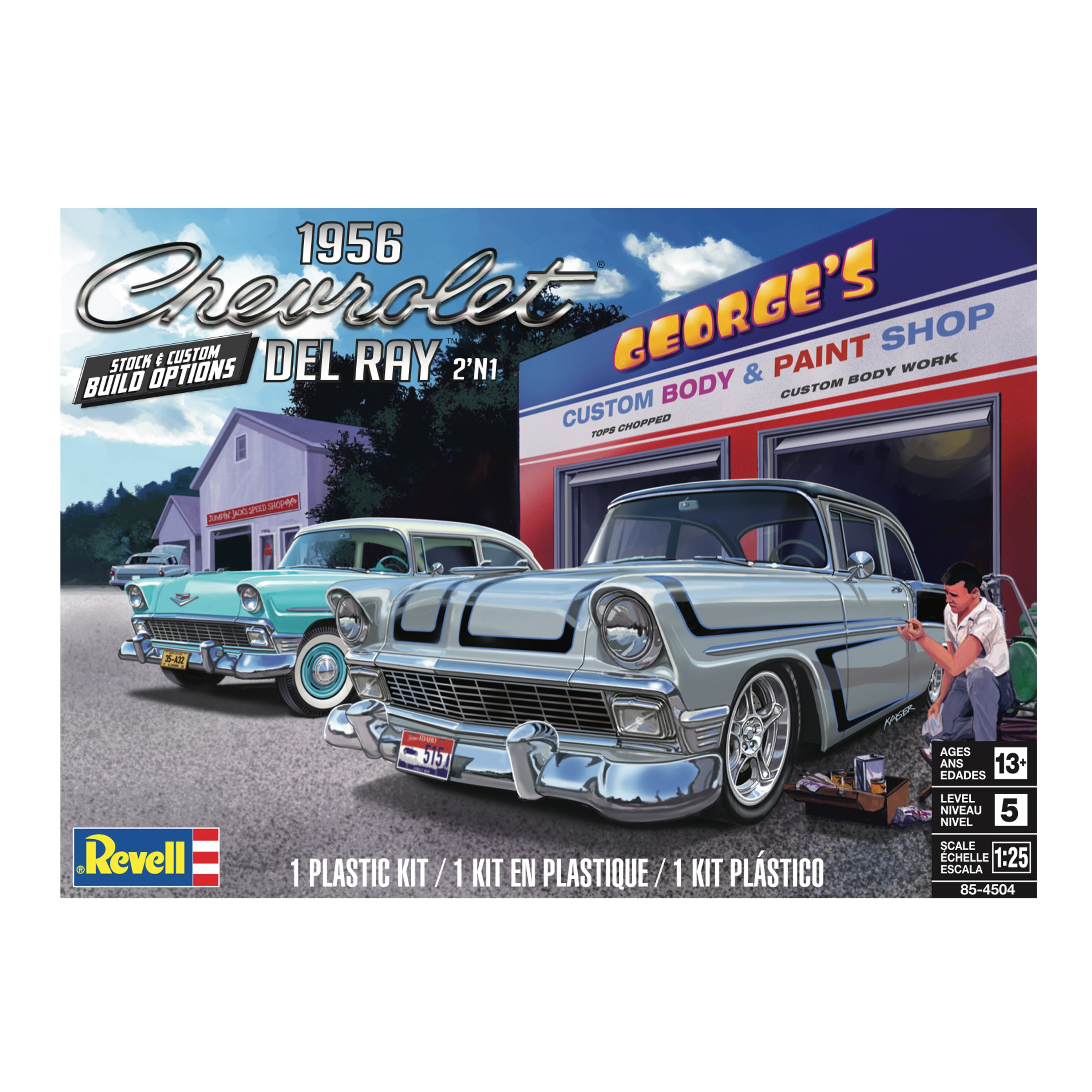 Revell 1956 Chevy Del Ray 1:25 Scale Model Kit | Auto World Store