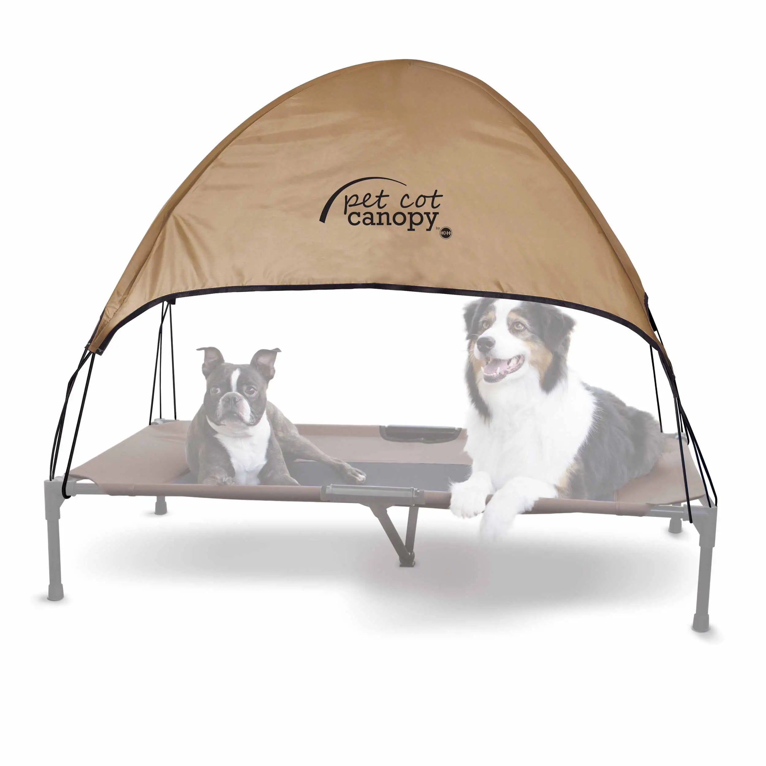 K&H Pet Products Pet Cot Canopy Extra Large Tan 32″ x 50″ – KH100546159