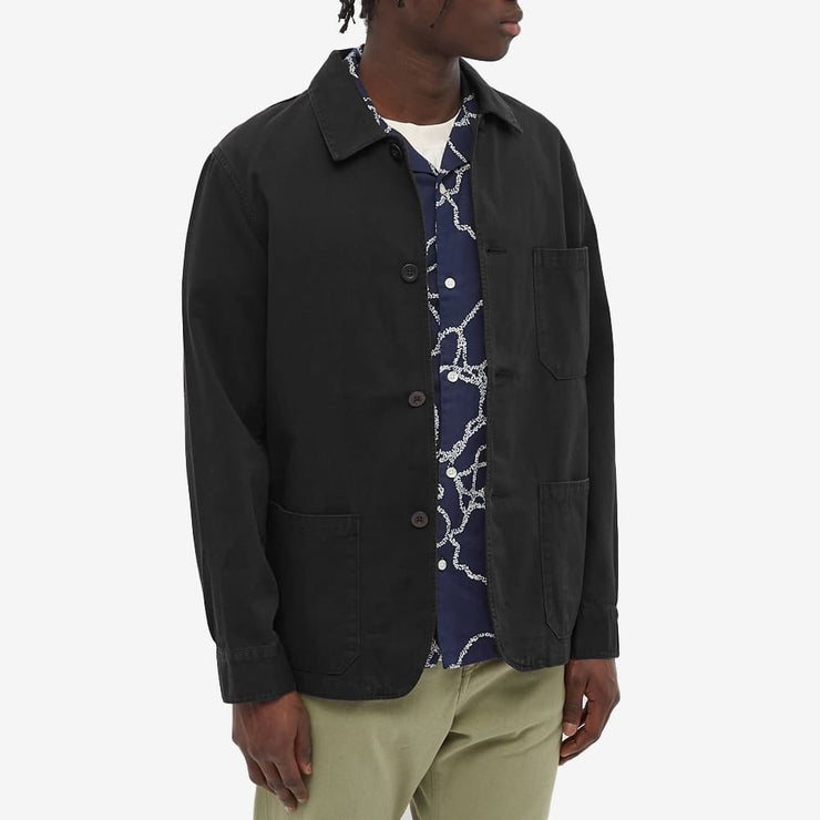 Portuguese Flannel Labura Black Jacket