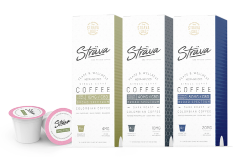 Strava Craft Coffee is a CBD drink recommended by Thryv Organics