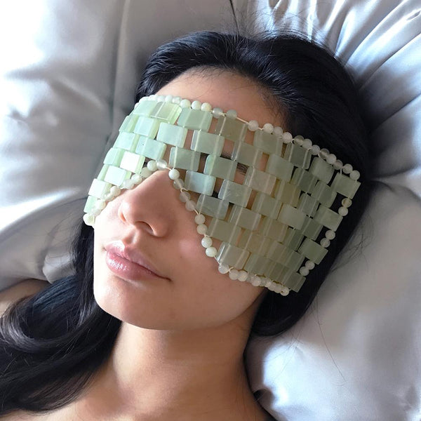 Jade Mask Jade Relaxation Mask Therapy Jade Eyes Mask Gingerchi 