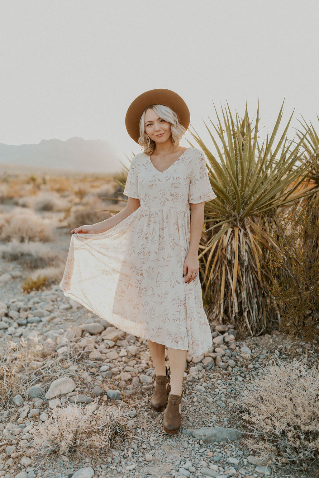 cream fall dress