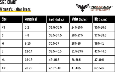 Find Your Coast Sizing