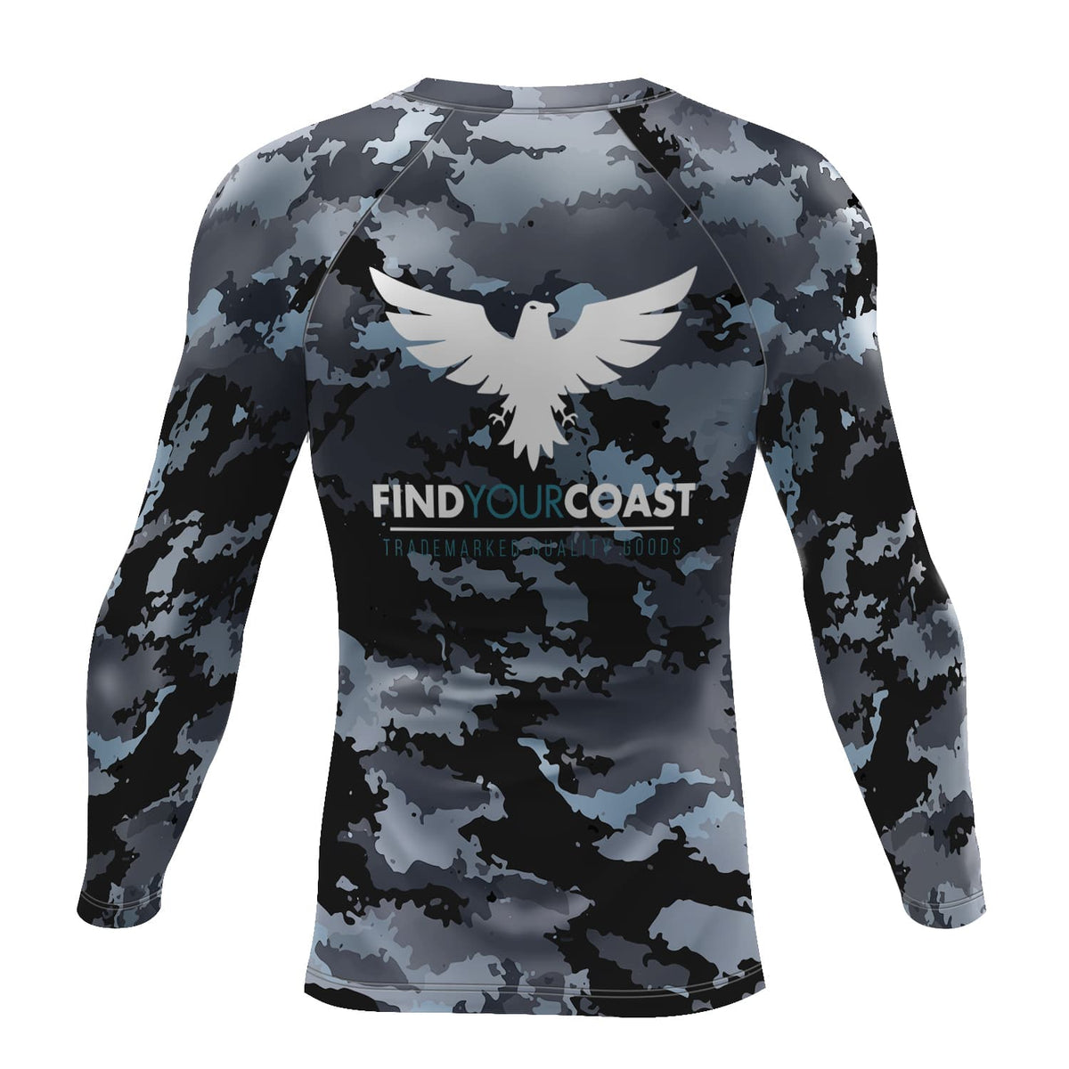 All Day Wave Performance Fit Rash Vest - Coastal