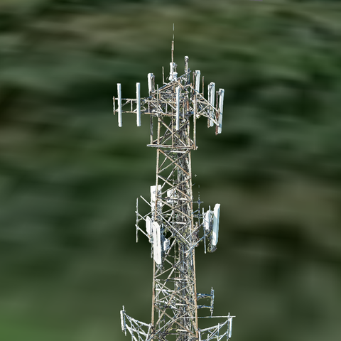 3D Model Cell Tower