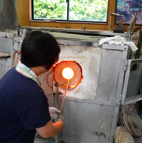 glass making