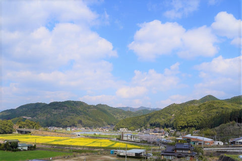 View from Hasami Town Pottery Park
