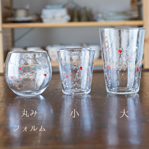 Cute Goldfish Glass from Gokurakuji Glass Studio