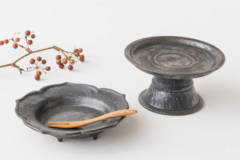 Nobufumi Watanabe's black glaze plate mail order