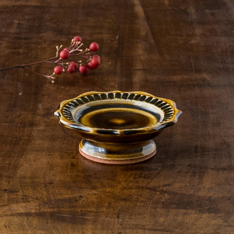 Hana Craft's Rim Wana Takaashi Mamezara Candy Glaze