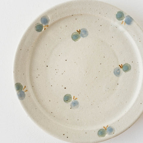 Haruko Harada's 7 inch rim plate butterfly