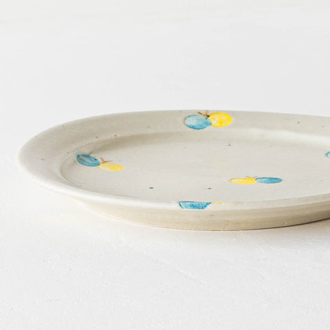 Haruko Harada's 7 inch rim plate butterfly