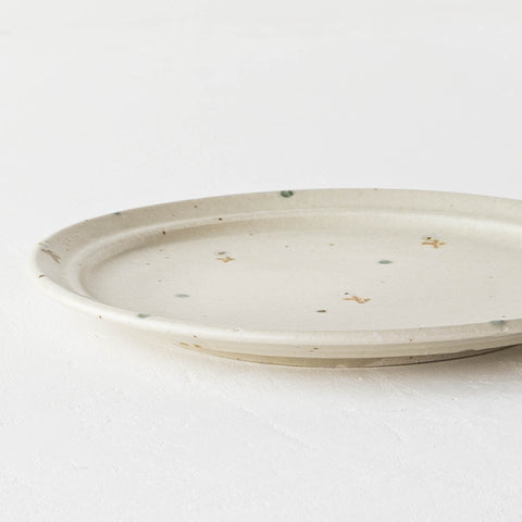 Haruko Harada's 7 inch rim plate flower