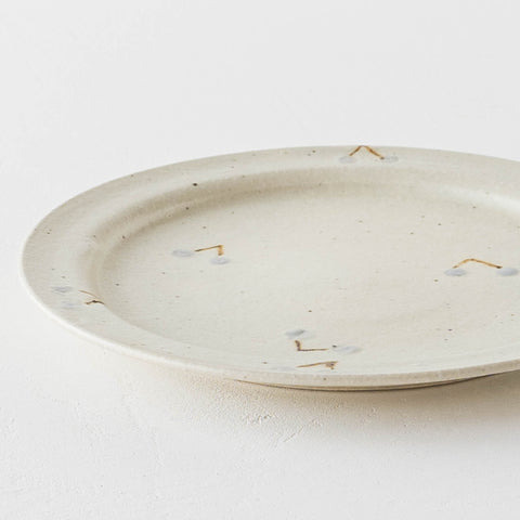 Haruko Harada's 7 inch rim plate cherry