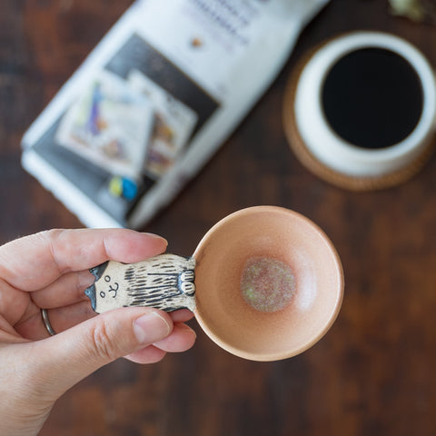Poetoria Yuka Taneda's Coffee Measure Spoon, where you can spend a wonderful coffee time