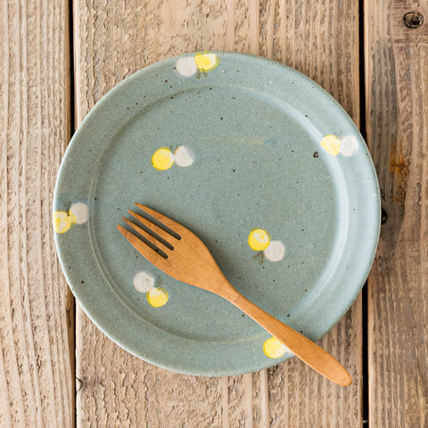 Haruko Harada's 7 inch rim plate butterfly