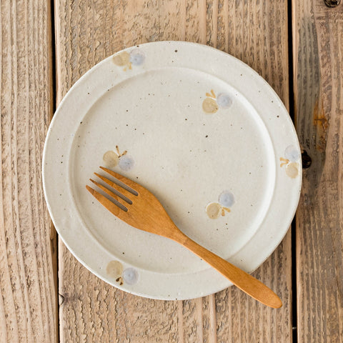 Haruko Harada's 7 inch rim plate butterfly