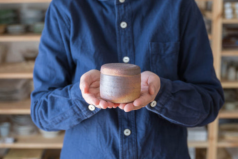 川尻製陶所の塩壷