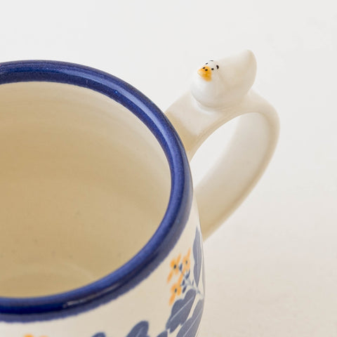 Ayano Arai's Japanese paper-dyed duck mug