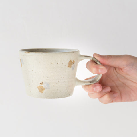 Haruko Harada's butterfly-patterned mug perfect for a relaxing break