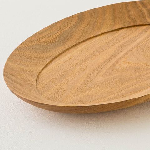 Kazunori Takatsuka's oval plate with walnuts