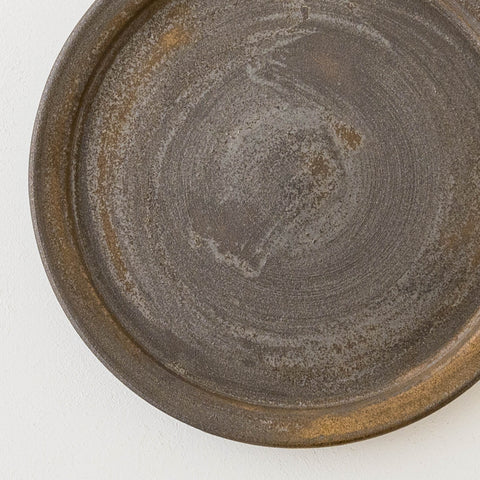 Tetsuko Yoshinaga's 6-inch rim plate iron rust