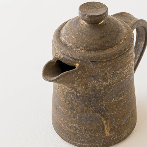 Pelican pot iron rust by Tetsuko Yoshinaga