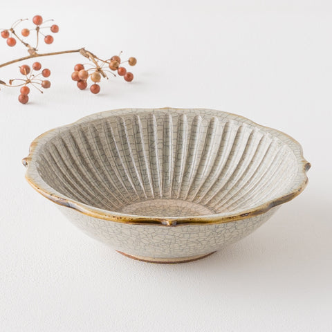 Hana Craft's Rinka striped bowl with nice ink penetration