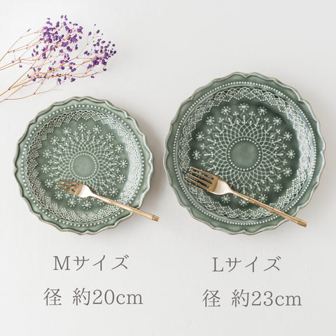 Wakasama pottery French lace