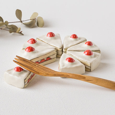 Strawberry chopstick rests by Kei Kajita that make the table look cute