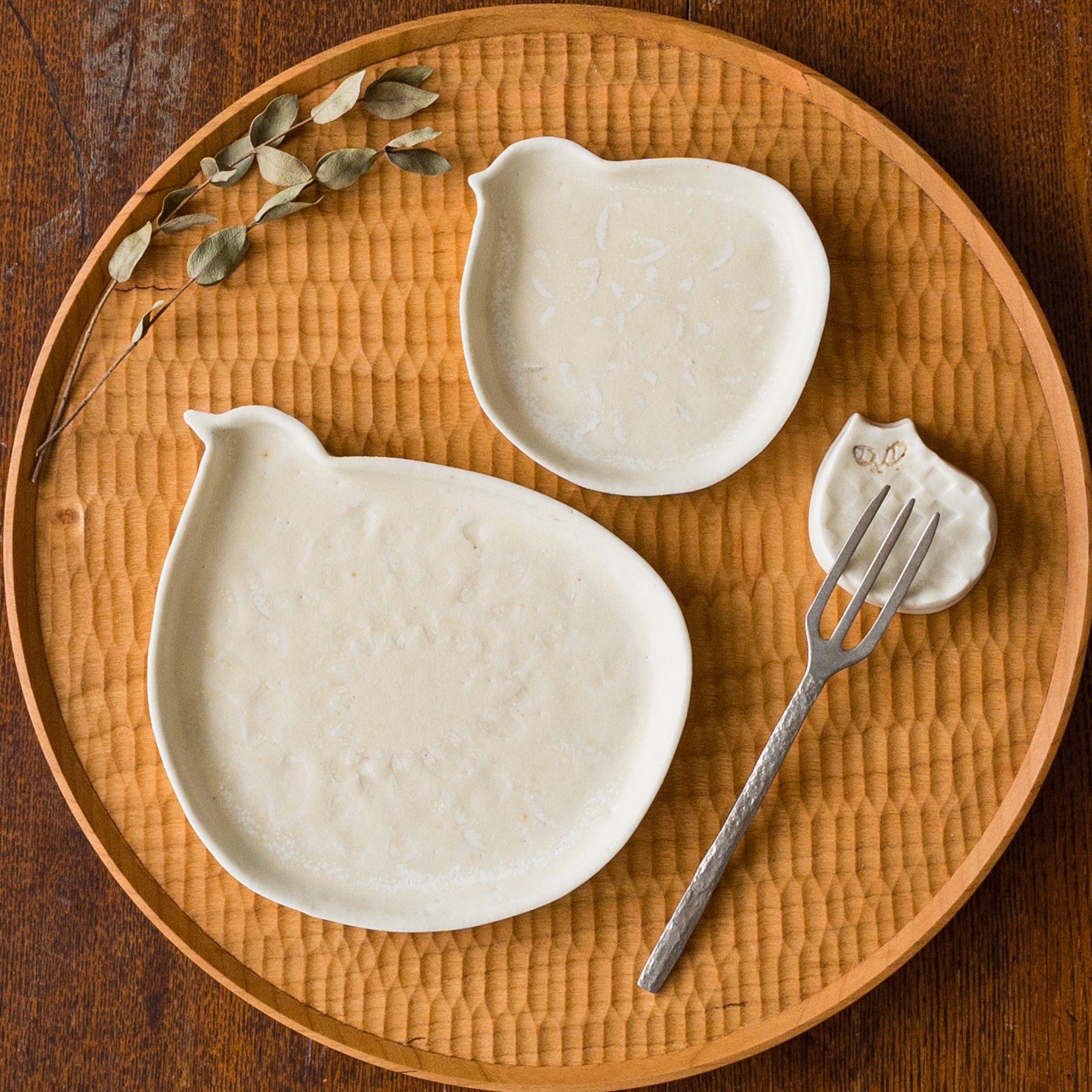 おうちでカフェ気分を味わえる庄司千晶さんのとりのお皿