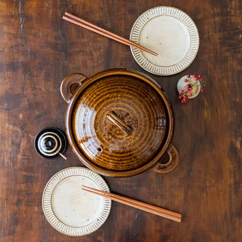 伊賀焼窯元長谷園の多用土鍋と薬味入れのちびタジン