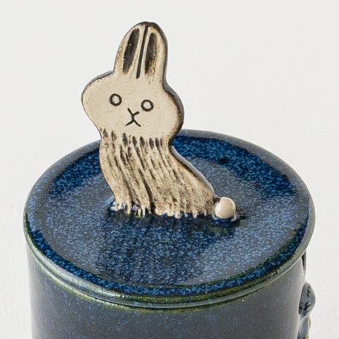 Sugar pot rabbit by poetoria Yuka Taneda
