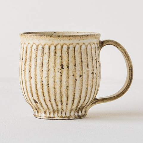 Kururi kiln mug cup white