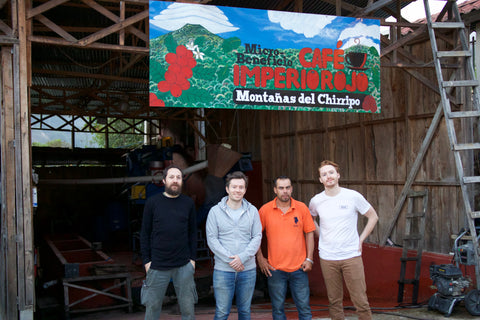 Cafe Imperio Rojo in Chirripo, Costa Rica 