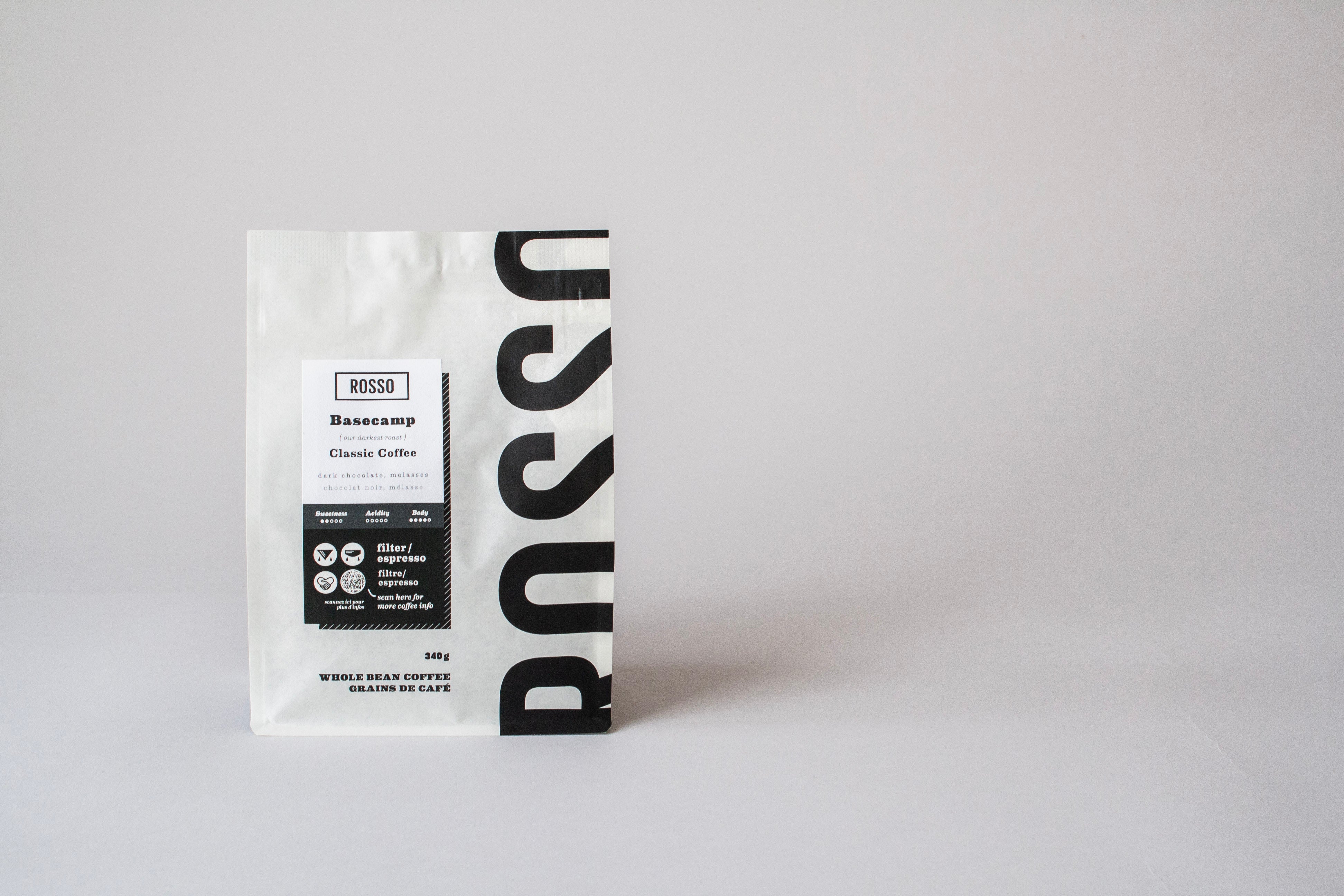 basecamp coffee in coffee bag