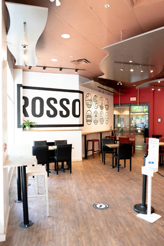 Cafe interior, Stephen Avenue Rosso