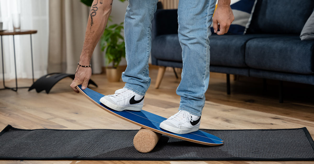 Sveltus Balance board bois - Planche d'équilibre