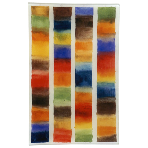 Watercolor Exercise B Wall Tray (9 x 14")