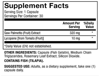 Saw Palmetto with Lycopene