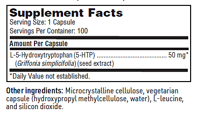 5-HTP 50mg Klaire Labs