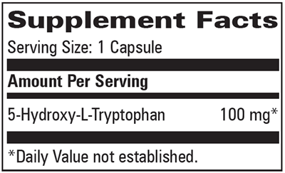 5-Hydroxy L-Tryptophan 100 mg (Progressive Labs)