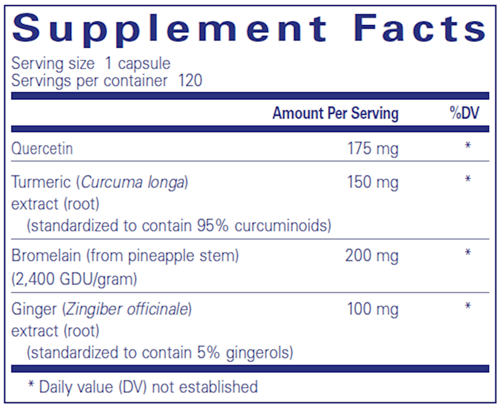 A.I. Formula (Pure Encapsulations) Supplement Facts