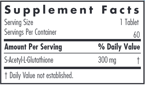 Acetyl-Glutathione 300 mg (Allergy Research Group)