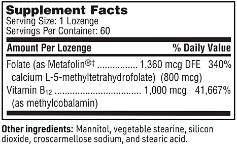 Active B12-Folate Klaire Labs