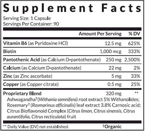 Adapt (Interplexus) Supplement Facts